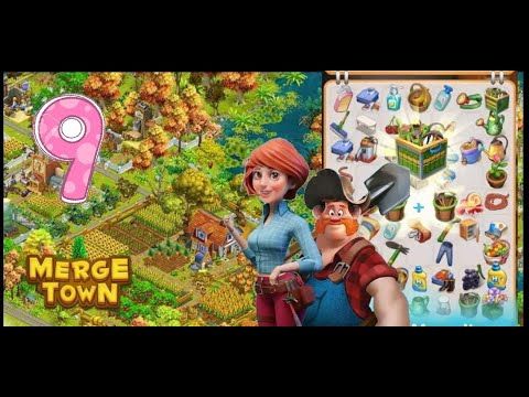 Video guide by Play Games: Merge Town! Part 9 - Level 8 #mergetown