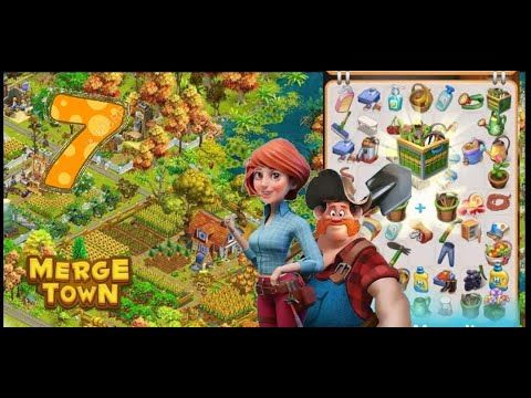 Video guide by Play Games: Merge Town! Part 7 - Level 7 #mergetown