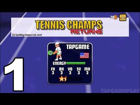 Video guide by TapGameplay: Tennis Champs Returns Part 1 #tennischampsreturns