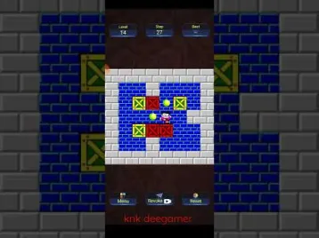 Video guide by knk Deegamer: Push Box Level 14 #pushbox