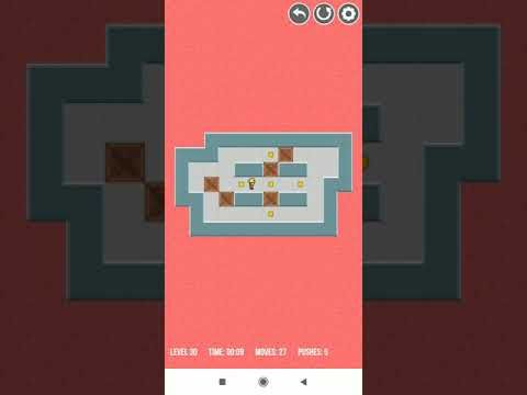 Video guide by Amazing video: Push Box Level 30 #pushbox