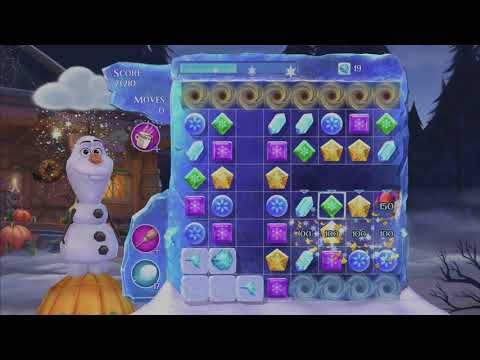 Video guide by WiX GaminG: Frozen Free Fall Part 58 - Level 41 #frozenfreefall