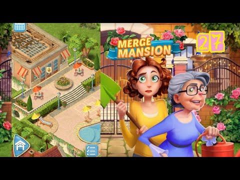 Video guide by Play Games: Merge Mansion Level 25 #mergemansion