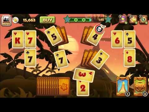 Video guide by skillgaming: Solitaire Level 51 #solitaire