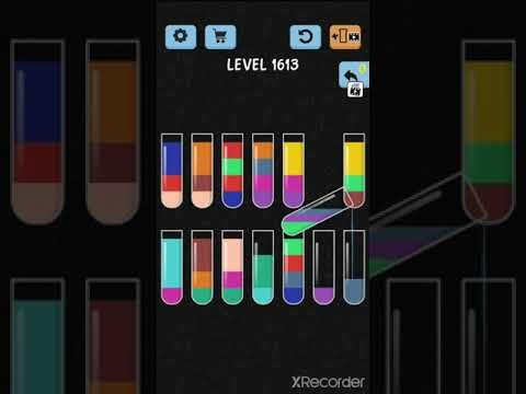 Video guide by Games solve: Water Color Sort Level 1613 #watercolorsort