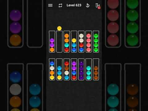 Video guide by justforfun: Ball Sort Color Water Puzzle Level 623 #ballsortcolor
