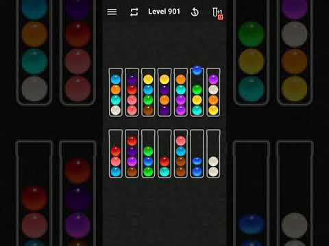 Video guide by justforfun: Ball Sort Color Water Puzzle Level 901 #ballsortcolor