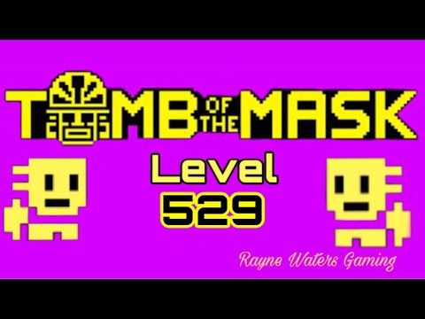 Video guide by Rayne Waters Gaming: Tomb of the Mask Level 529 #tombofthe