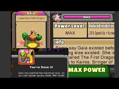 Video guide by DragonVale Fan: Gaia Level 20 #gaia