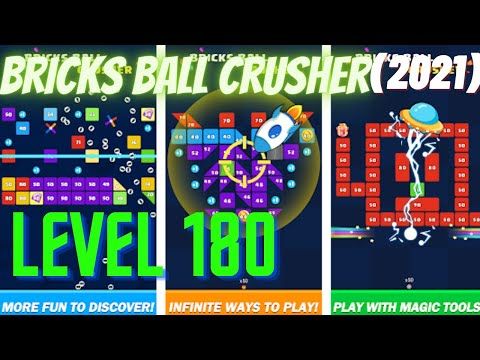 Video guide by Happy Game Time: Bricks Ball Crusher Level 180 #bricksballcrusher