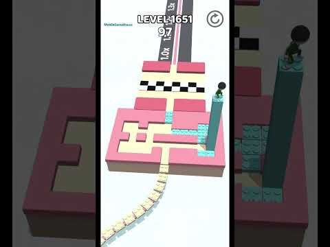 Video guide by HT Mobile Game House ?: Stacky Dash Level 1651 #stackydash
