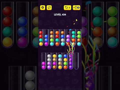 Video guide by Mobile games: Ball Sort Puzzle 2021 Level 434 #ballsortpuzzle