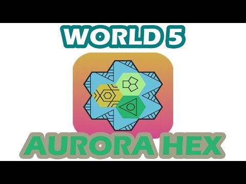 Video guide by Skill Game Walkthrough: Aurora Hex World 5 - Level 1 #aurorahex