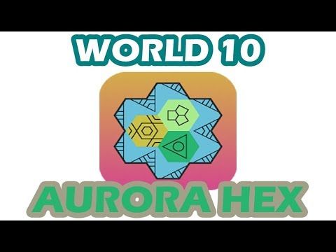 Video guide by Skill Game Walkthrough: Aurora Hex World 10 - Level 1 #aurorahex
