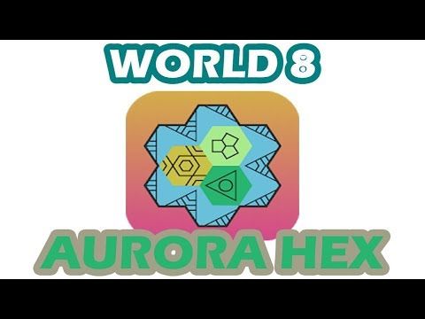 Video guide by Skill Game Walkthrough: Aurora Hex World 8 - Level 1 #aurorahex