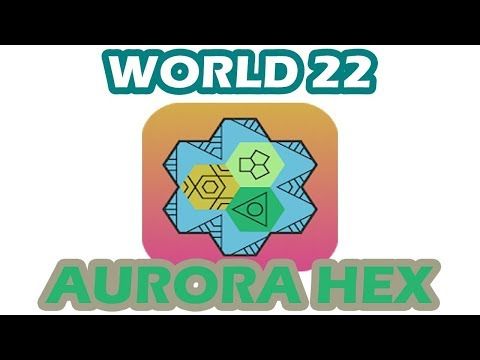 Video guide by Skill Game Walkthrough: Aurora Hex World 22 - Level 1 #aurorahex