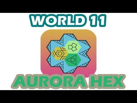 Video guide by Skill Game Walkthrough: Aurora Hex World 11 - Level 1 #aurorahex