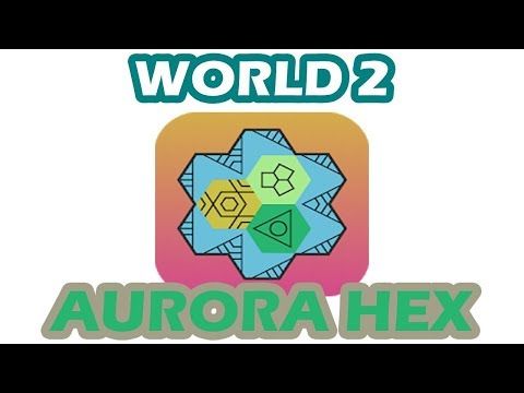 Video guide by Skill Game Walkthrough: Aurora Hex World 2 - Level 1 #aurorahex