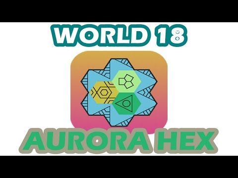 Video guide by Skill Game Walkthrough: Aurora Hex World 18 - Level 1 #aurorahex