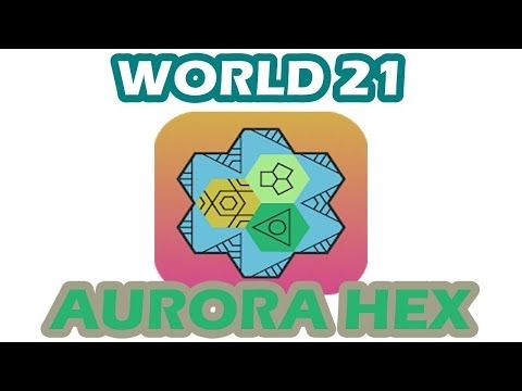 Video guide by Skill Game Walkthrough: Aurora Hex World 21 - Level 1 #aurorahex