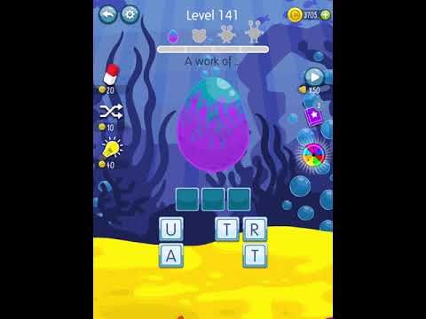 Video guide by Scary Talking Head: Word Monsters Level 141 #wordmonsters