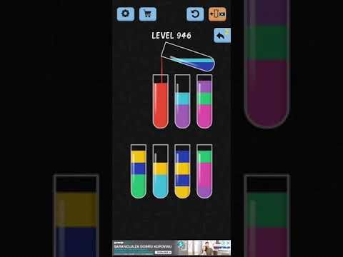 Video guide by ITA Gaming: Water Color Sort Level 946 #watercolorsort