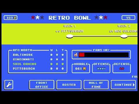 Video guide by Skol Gaming Network: Retro Bowl Part 4 #retrobowl