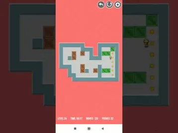 Video guide by Amazing video: Push Box Level 24 #pushbox