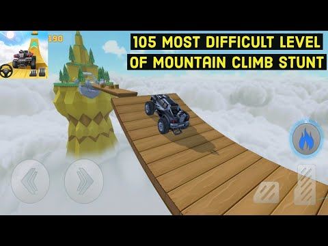 Video guide by Huzaifa Gaming Arena: Mountain Climb Level 105 #mountainclimb