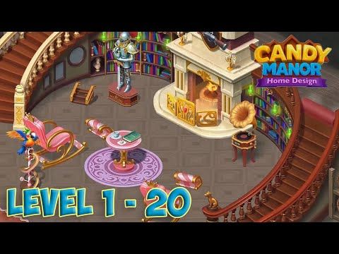Video guide by Bubunka Match 3 Gameplay: Candy Manor Level 1 #candymanor