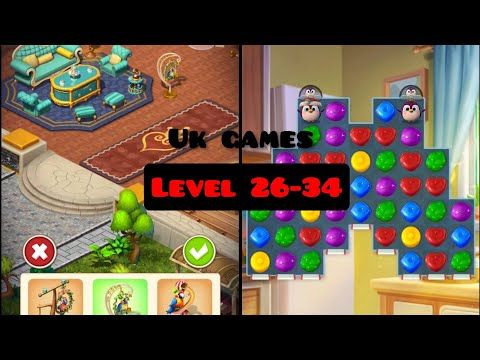 Video guide by Uk Games: Candy Manor Level 26-34 #candymanor