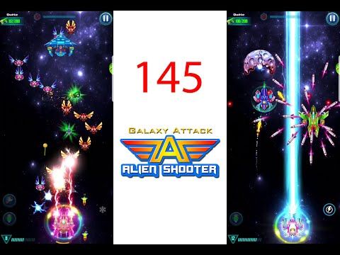 Video guide by Galaxy Attack: Alien Shooter: Galaxy Attack: Alien Shooter Level 145 #galaxyattackalien