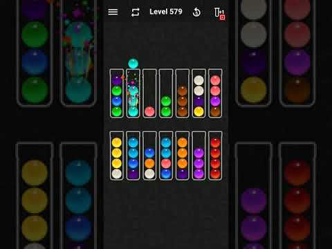 Video guide by justforfun: Ball Sort Color Water Puzzle Level 579 #ballsortcolor