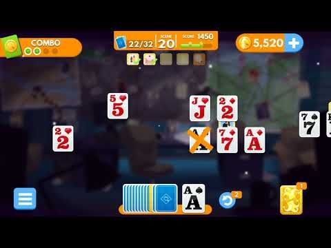 Video guide by KewlBerries: Solitaire Mystery Level 20 #solitairemystery