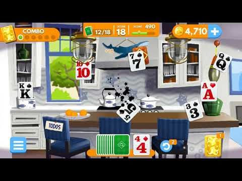 Video guide by KewlBerries: Solitaire Mystery Level 18 #solitairemystery