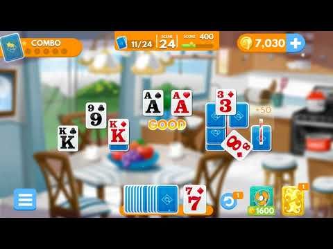 Video guide by KewlBerries: Solitaire Mystery Level 24 #solitairemystery