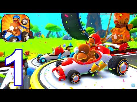 Video guide by Pryszard Android iOS Gameplays: Starlit Kart Racing Part 1 #starlitkartracing