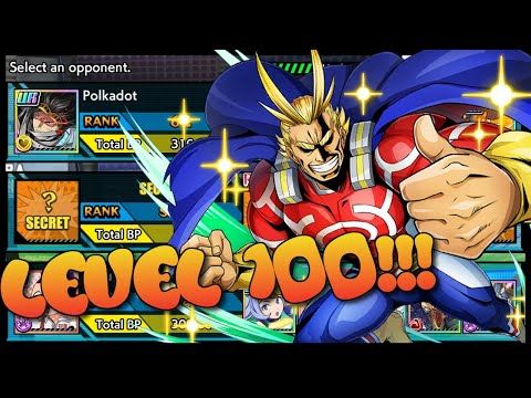 Video guide by DRC3: MY HERO ULTRA IMPACT Level 100 #myheroultra