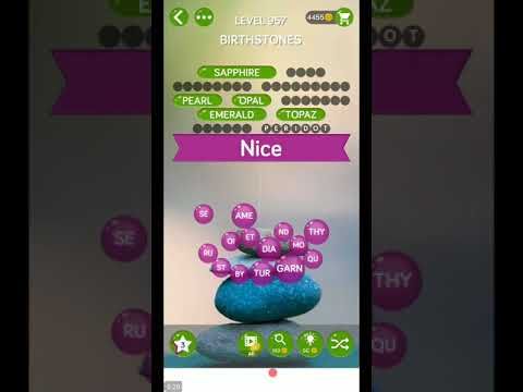Video guide by ETPC EPIC TIME PASS CHANNEL: Word Pearls Level 957 #wordpearls