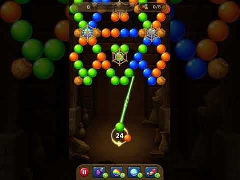 Video guide by yo yoshi  スマホゲーム&切り抜き動画: Bubble Pop Origin! Puzzle Game Level 44 #bubblepoporigin