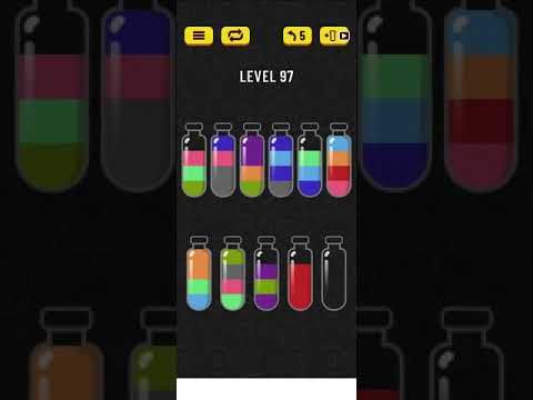 Video guide by Mobile Games: Soda Sort Puzzle Level 97 #sodasortpuzzle