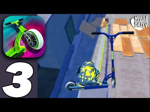 Video guide by MobileGamesDaily: Touchgrind Scooter Part 3 #touchgrindscooter