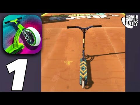 Video guide by MobileGamesDaily: Touchgrind Scooter Part 1 #touchgrindscooter
