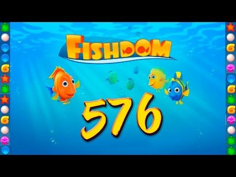 Video guide by GoldCatGame: Fishdom: Deep Dive Level 576 #fishdomdeepdive