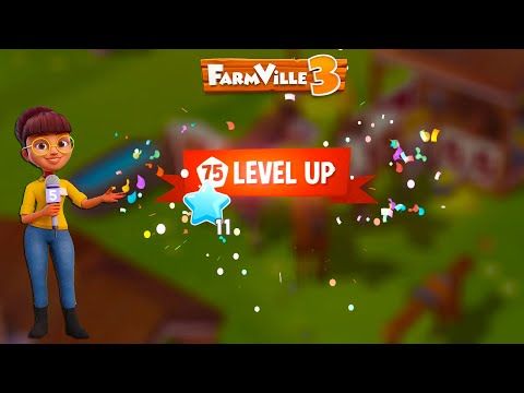 Video guide by BADBOSSGAMEPLAY: FarmVille 3 Level 75 #farmville3