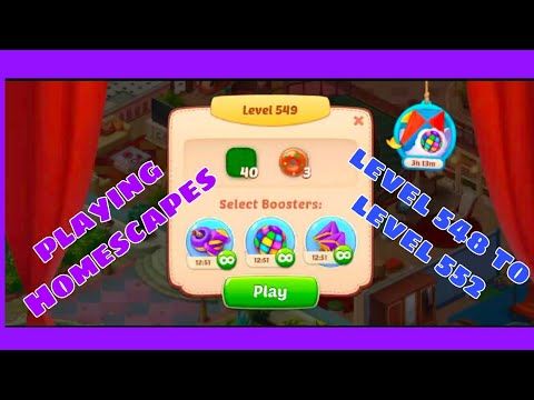 Video guide by Arte Ni Bhell: Homescapes Level 548 #homescapes