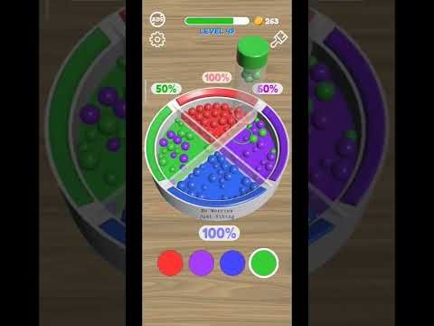Video guide by NO WORRIES Just Vibing: Bead Sort Level 49 #beadsort
