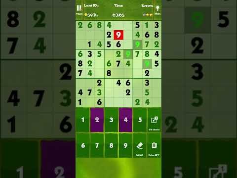 Video guide by Mr. Games: Sudoku Master Level 104 #sudokumaster