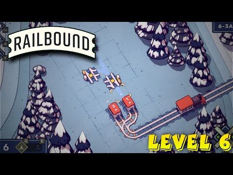 Video guide by The Unexpected Turn: Railbound Level 6 #railbound