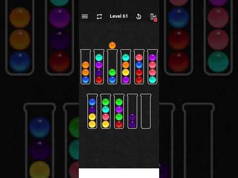 Video guide by Mobile Games 2: Ball Sort Color Water Puzzle Level 61 #ballsortcolor